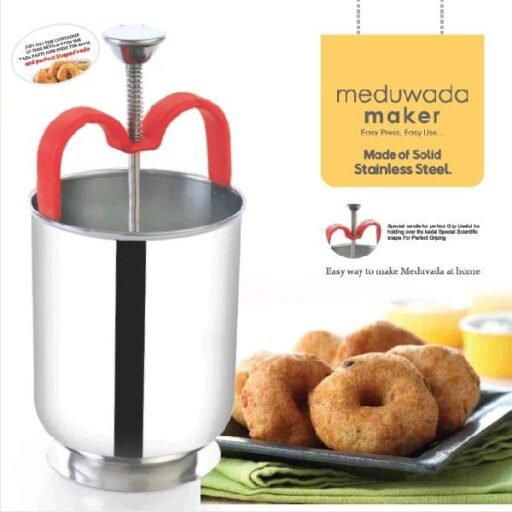 Stainless Steel Medu Vada Maker Perfectly Shaped & Crispy Menduwada