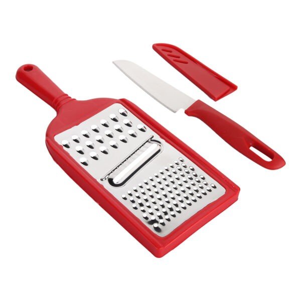 knife and grater