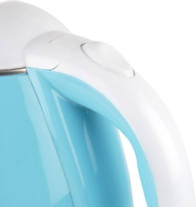 White handle of steel electric kettle