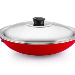 Non-Stick Appamchatti with stainless steel lid