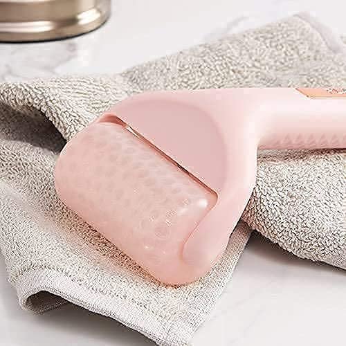face massager on towel