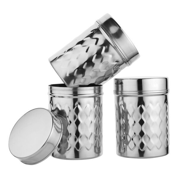 multi-purpose storage canister on white background