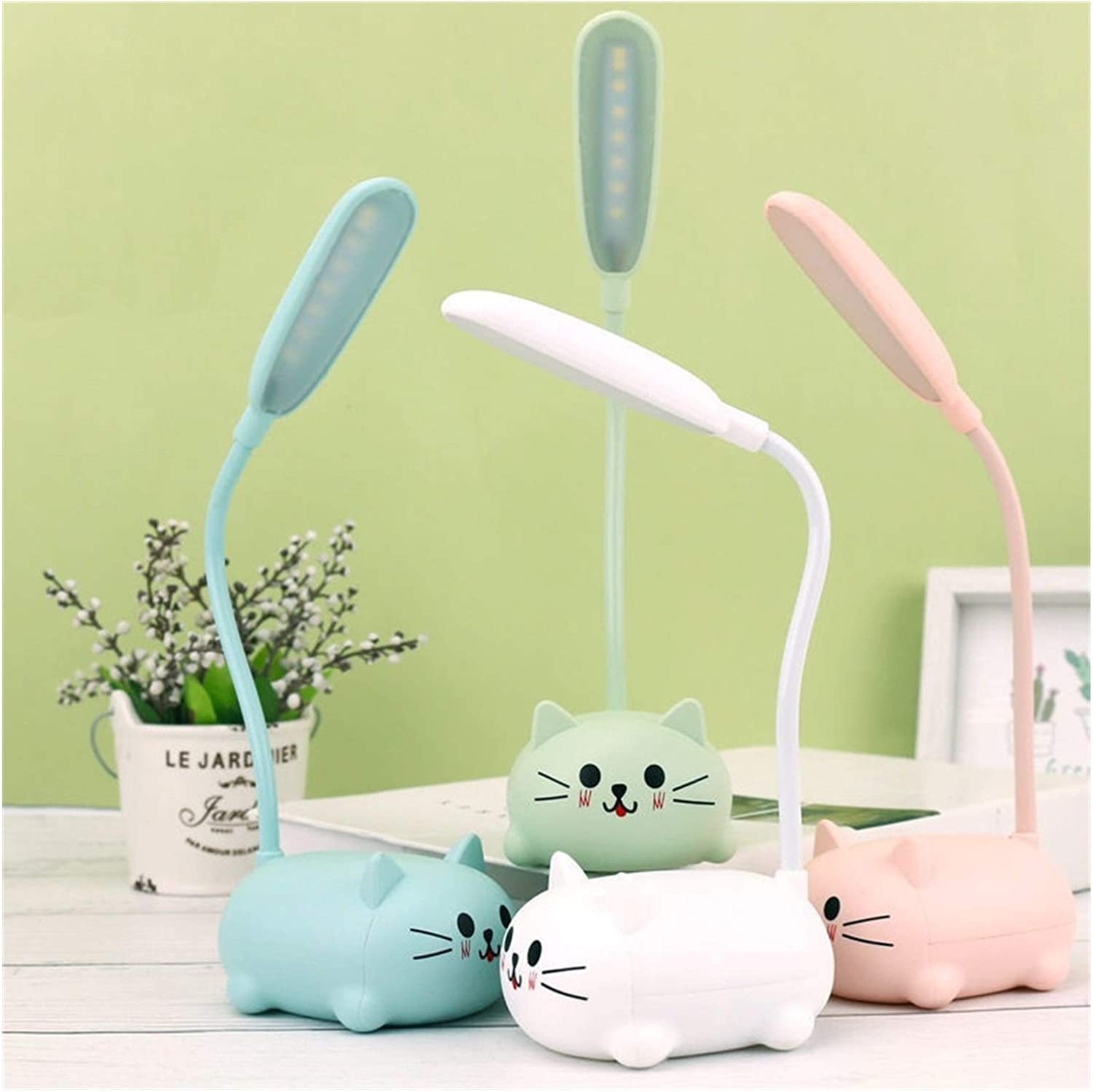 Assorted color cartoon table lamp