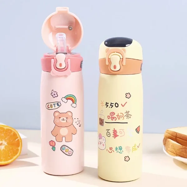 Different color and design of kids temperature sipper