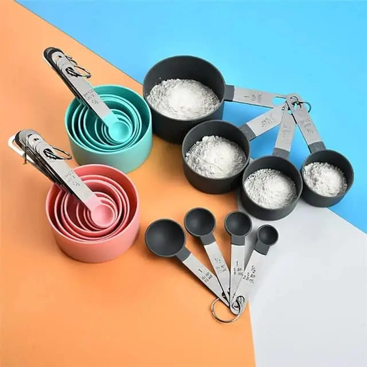 Prepology 11-pc. Silicone Measuring Cup, Measuring Spoon & Spatula