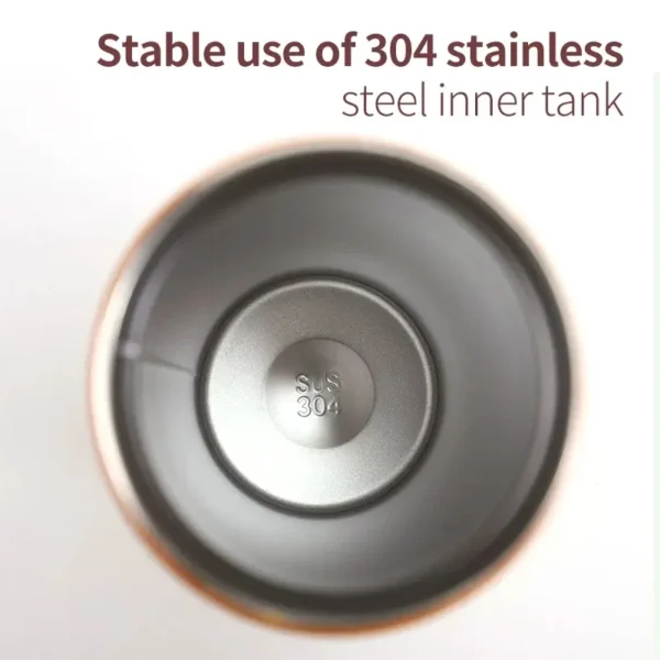 Inner stainless steel travel coffee mug