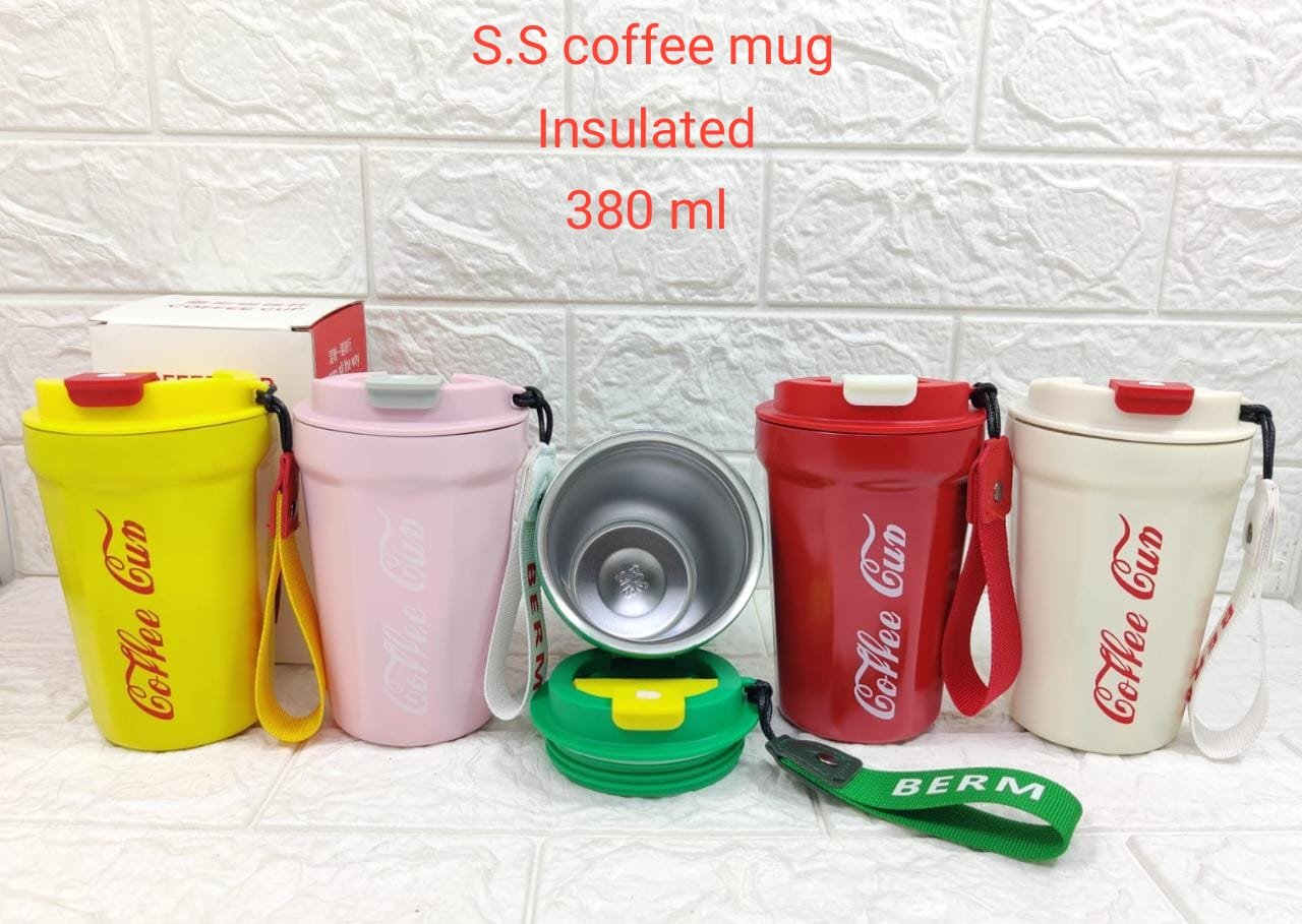 Double Wall Insulated Coffee Mug with LED Temp. - Rident Kitchen