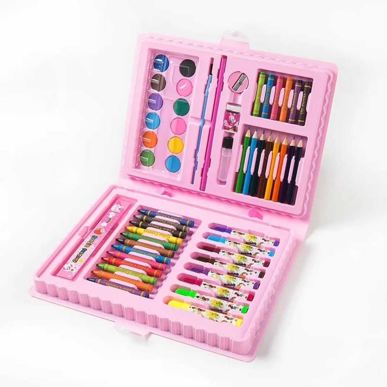 Minion Cartoon Shape Case with Sketch Pen Stationary Kit 12 pens - Reusable Pencil  Box - Perfect Birthday