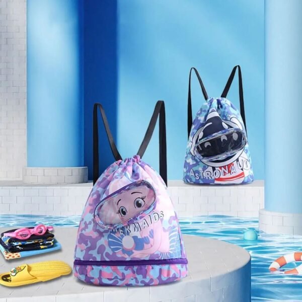Two pieces of kids swimming bag