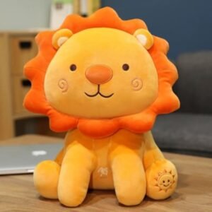 Super Cute Plushies Toy, yellow color on decorative background