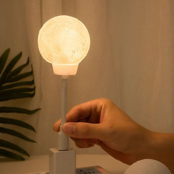 USB Moon Night Lamp Eye Protection Lighting | Adjustable USB Plug-Play | Box Packing - Image 5