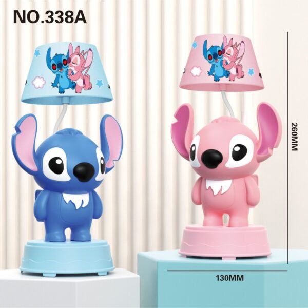 Kawaii Lamp with Sharpener & USB Cable | Rechargeable | LED Night Lamp | 13X13X26CM | Assorted Colors & Design | Box Packing - Image 6