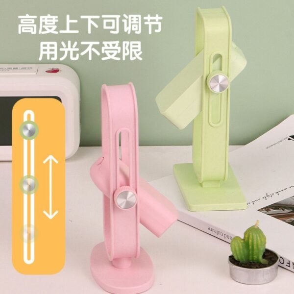 360° Rotation Table Lamp with Stand & USB Charging Cable | Rechargeable | 16*15*9 CM | Assorted Colors | Box Packing - Image 6