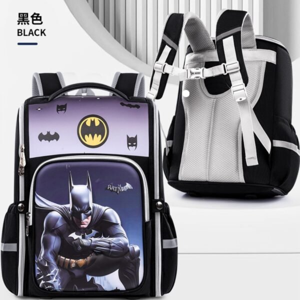 Kawaii Theme 3D Backpack | 2 Compartment | 41*32*21 CM | 360° Open | Unisex Design | Waterproof Material | Assorted Colors & Prints | OPP Packing - Image 10