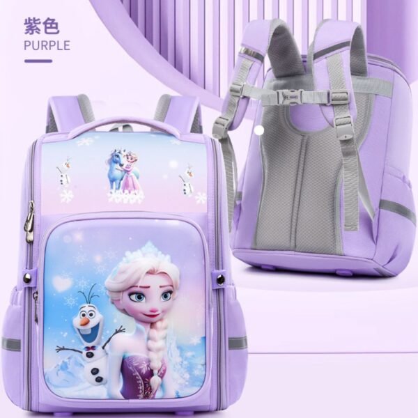 Kawaii Theme 3D Backpack | 2 Compartment | 41*32*21 CM | 360° Open | Unisex Design | Waterproof Material | Assorted Colors & Prints | OPP Packing - Image 9