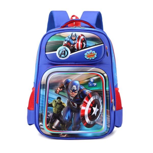 16" Kids 3D Backpack with Pencil Pouch | Waterproof | 30*20*42 CM | 3 Compartment | Unisex Design | Assorted Colors | OPP Packing - Image 7