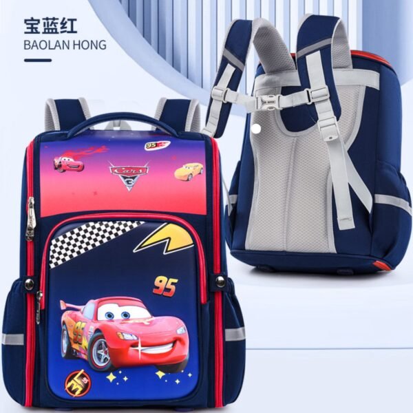 Kawaii Theme 3D Backpack | 2 Compartment | 41*32*21 CM | 360° Open | Unisex Design | Waterproof Material | Assorted Colors & Prints | OPP Packing - Image 6