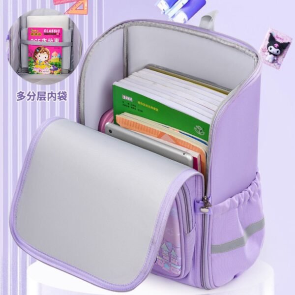 Kawaii Theme 3D Backpack | 2 Compartment | 41*32*21 CM | 360° Open | Unisex Design | Waterproof Material | Assorted Colors & Prints | OPP Packing - Image 14