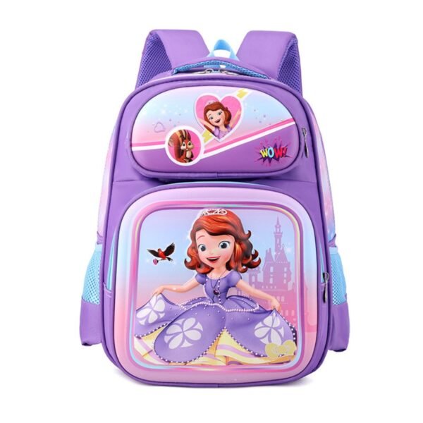 16" Kids 3D Backpack with Pencil Pouch | Waterproof | 30*20*42 CM | 3 Compartment | Unisex Design | Assorted Colors | OPP Packing - Image 3