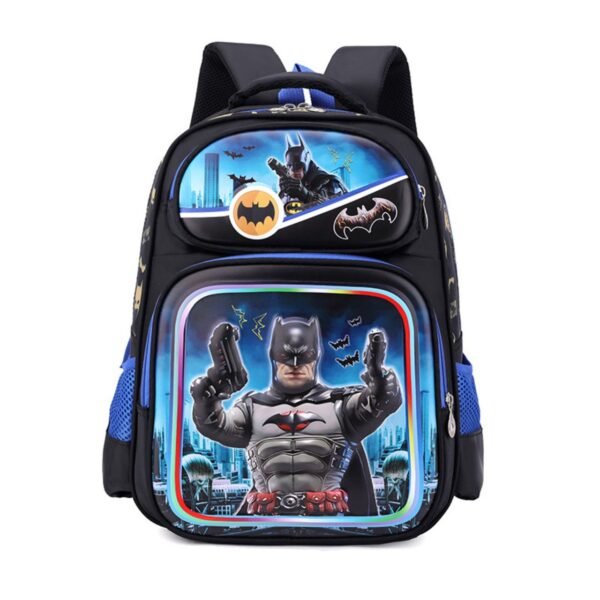 16" Kids 3D Backpack with Pencil Pouch | Waterproof | 30*20*42 CM | 3 Compartment | Unisex Design | Assorted Colors | OPP Packing - Image 4