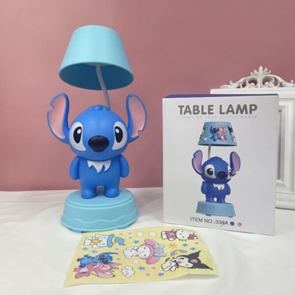 Kawaii Lamp with Sharpener & USB Cable | Rechargeable | LED Night Lamp | 13X13X26CM | Assorted Colors & Design | Box Packing - Image 8