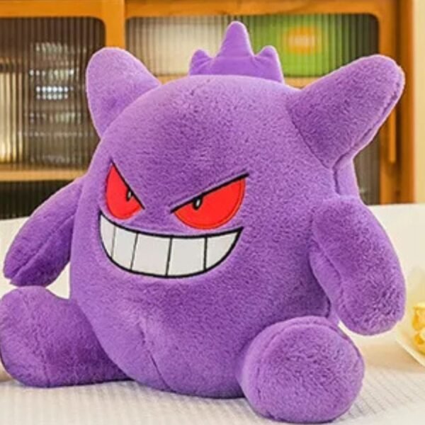 Gengar Pokémon Plush Toy for Kids | Imported Skin | 35 Cm | Soft Toy | OPP Packing - Image 2