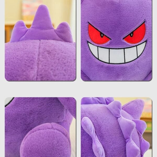 Gengar Pokémon Plush Toy for Kids | Imported Skin | 35 Cm | Soft Toy | OPP Packing - Image 4