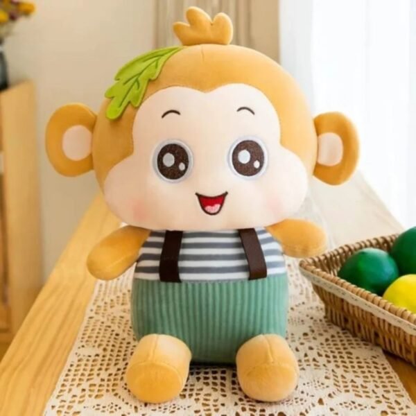 Cute Leaf Monkey Plush Toy for Kids | Imported Skin | 35 Cm | Soft Toy | Assorted Colors | OPP Packing - Image 3