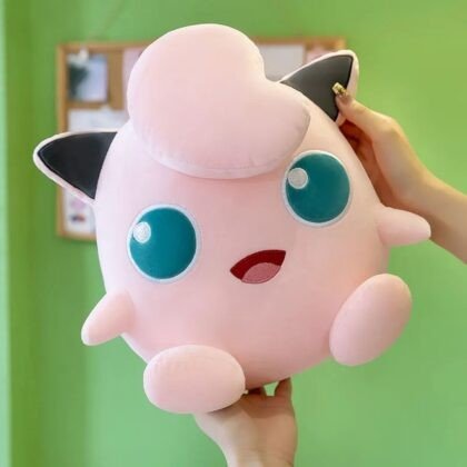 Cute Jigglypuff Soft Toy for kids | Imported Skin | 35 Cm | Huggable Plush Toy | OPP Packing