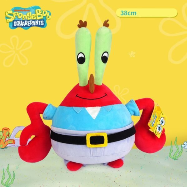 Cute SquarePants Krab Design Plush Toy for Kids | Imported Skin | 35 Cm | OPP Packing - Image 3