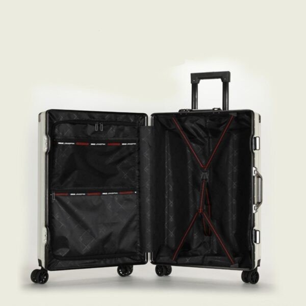 Polycarbonate Aluminum Frame Trolly Set with Locking System | 3pcs Set | 20,24,28 Inch | Waterproof |  Box Packing - Image 6