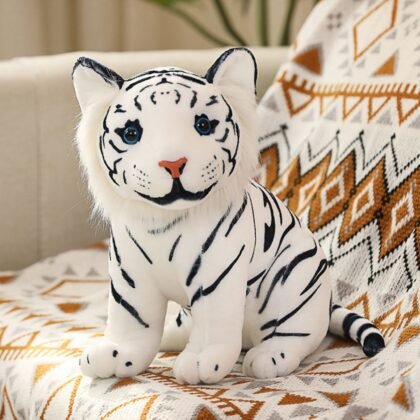 Cute Little Tiger Soft Toy for Kids | Imported Skin | 20 Cm | Plush Toy | Assorted Colors | OPP Packing