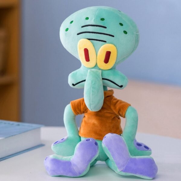 Squidward Plush Toy for Kids | Imported Skin | 40 Cm | Soft Toy | OPP Packing - Image 2