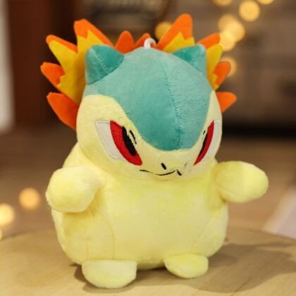 Typhlosion Pokémon Soft Toy for Kids | Imported Skin | 30 Cm | Plush Toy | OPP Packing