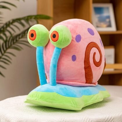 Gary The Snail Soft Toy for Kids | Imported Skin | 25 Cm | Plush Toy | OPP Packing