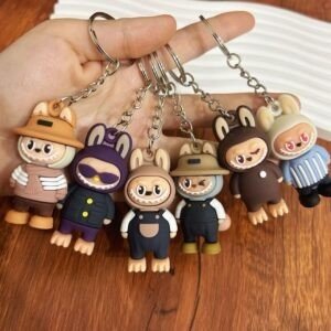 Cute Kawaii Silicone Keychain | 8*4.5*4.5 Cm | Blind Box | Assorted Colors | Box Packing