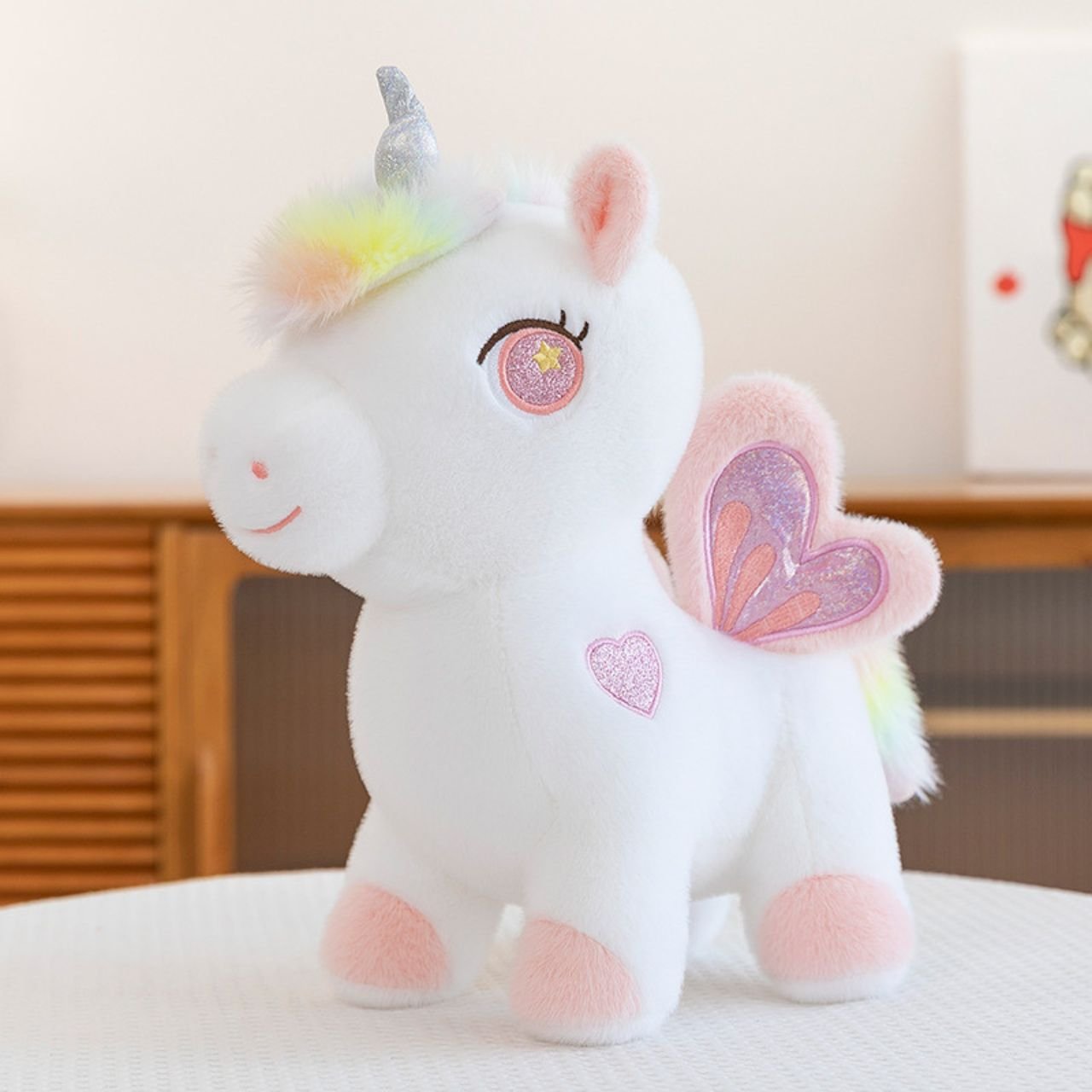 Cute Unicorn Plush Toy for Kids | Washable & Huggable | Imported Skin | Big Size Soft Toy | 60 Cm | Assorted Colors | OPP Packing - Image 2