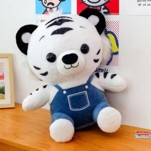 Kawaii Baby Tiger Plush Toy for Kids | Imported Skin | Washable Soft Toy | Huggable | 30 Cm | OPP Packing