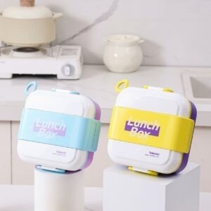 Stainless Steel 3 Compartment Lunch Box