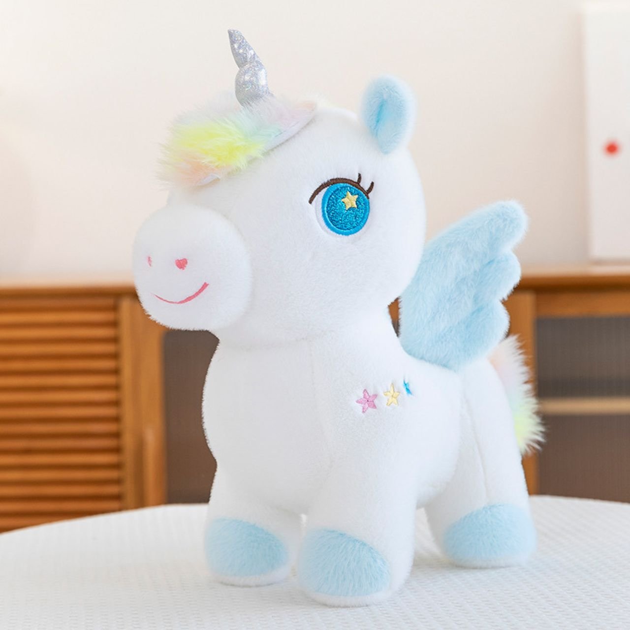Cute Unicorn Plush Toy for Kids | Washable & Huggable | Imported Skin | Big Size Soft Toy | 60 Cm | Assorted Colors | OPP Packing - Image 3