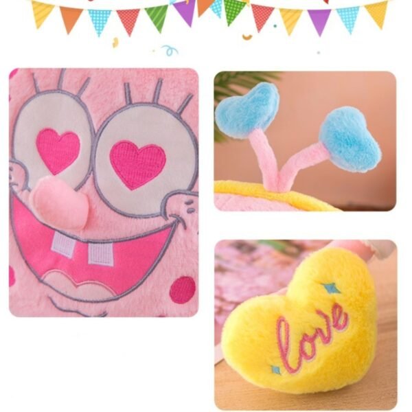 Cartoon Shape Kids Plush Toy | Imported Skin | Washable & Huggable Soft Toy | 30 Cm | OPP Packing - Image 3