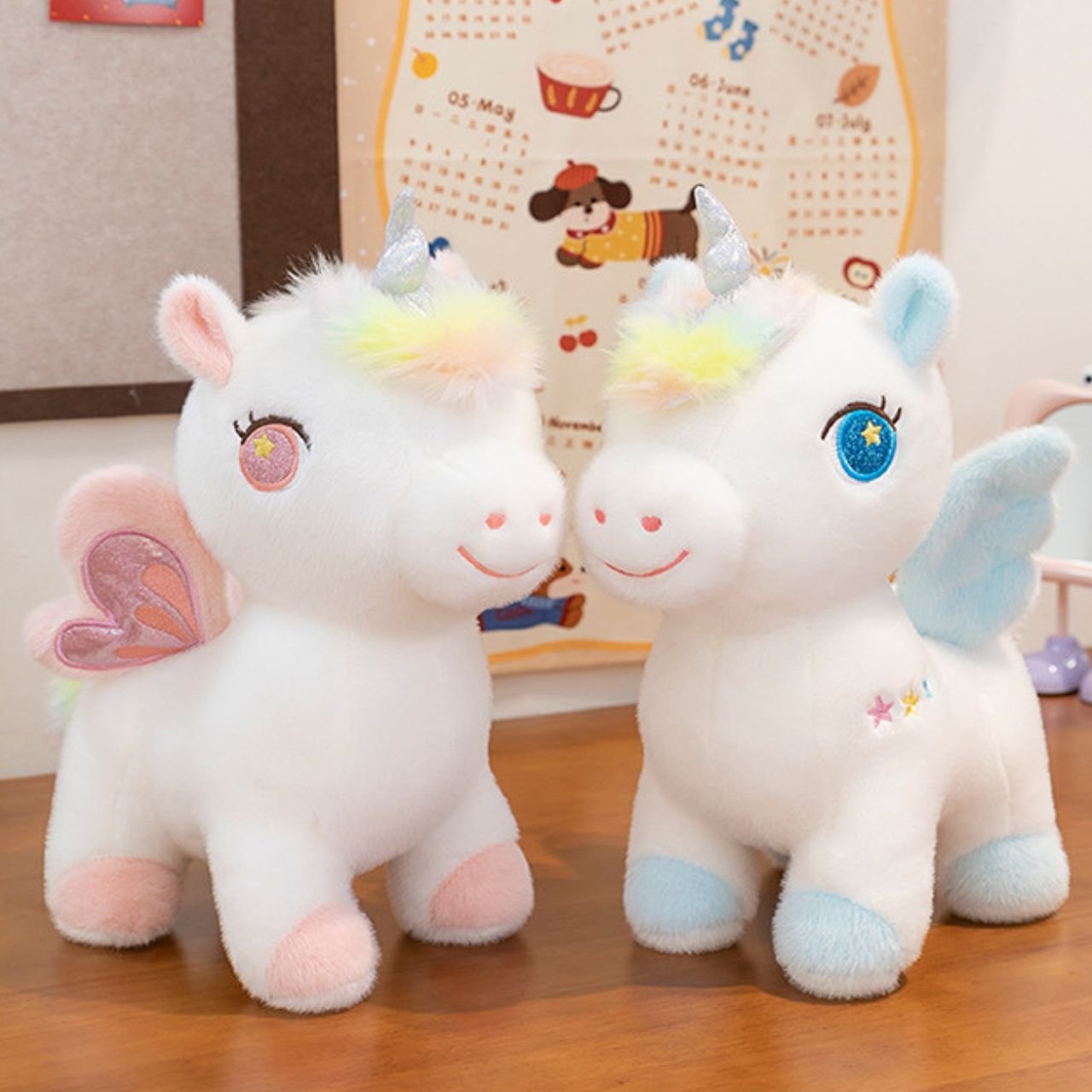 Cute Unicorn Plush Toy for Kids | Washable & Huggable | Imported Skin | Big Size Soft Toy | 60 Cm | Assorted Colors | OPP Packing