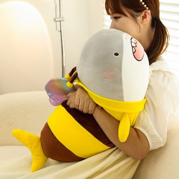 Baby Shark Kids Plush Toy | Washable & Huggable | Imported Skin | Soft Toy | 30 Cm | OPP Packing - Image 4