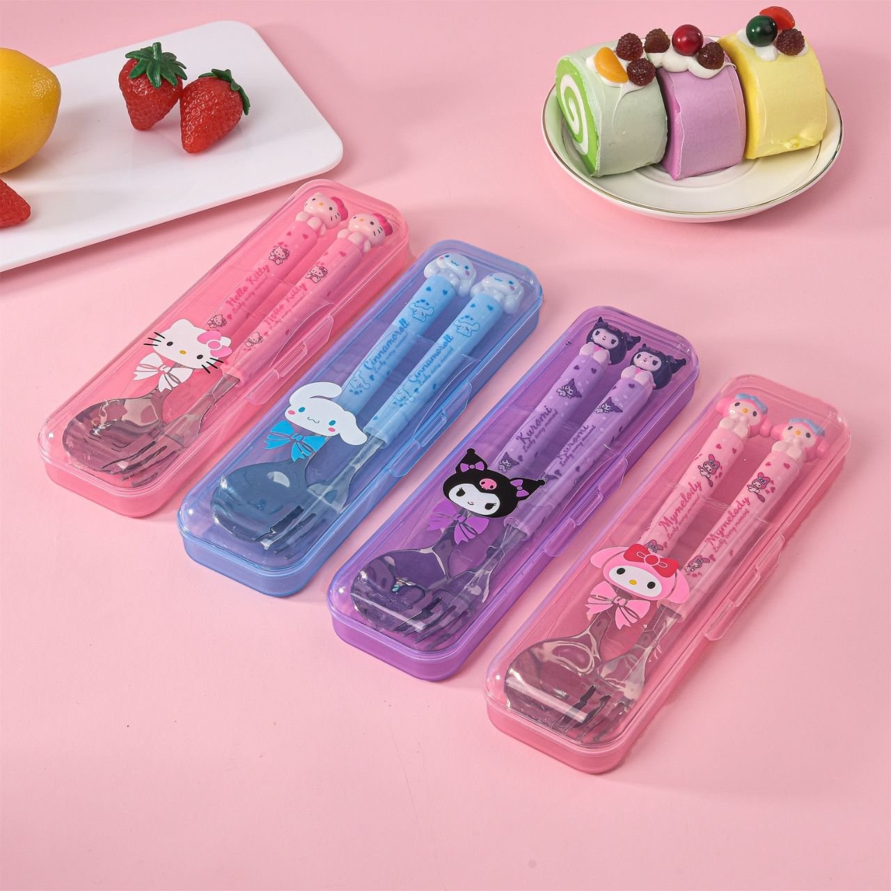 Kawaii Spoon and fork Set