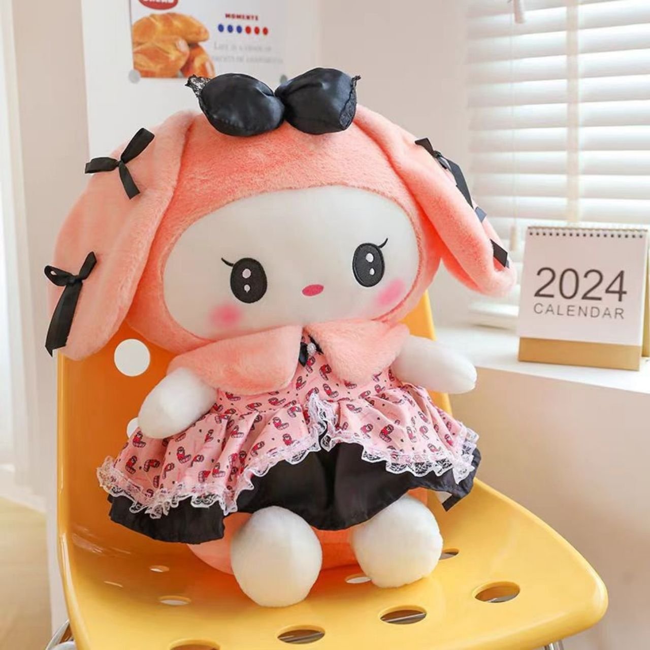Cute Kawaii Imported Plush Toy for Kids | Big Size | Washable & Huggable | Imported Skin | 50 Cm | Assorted Colors | OPP Packing - Image 2