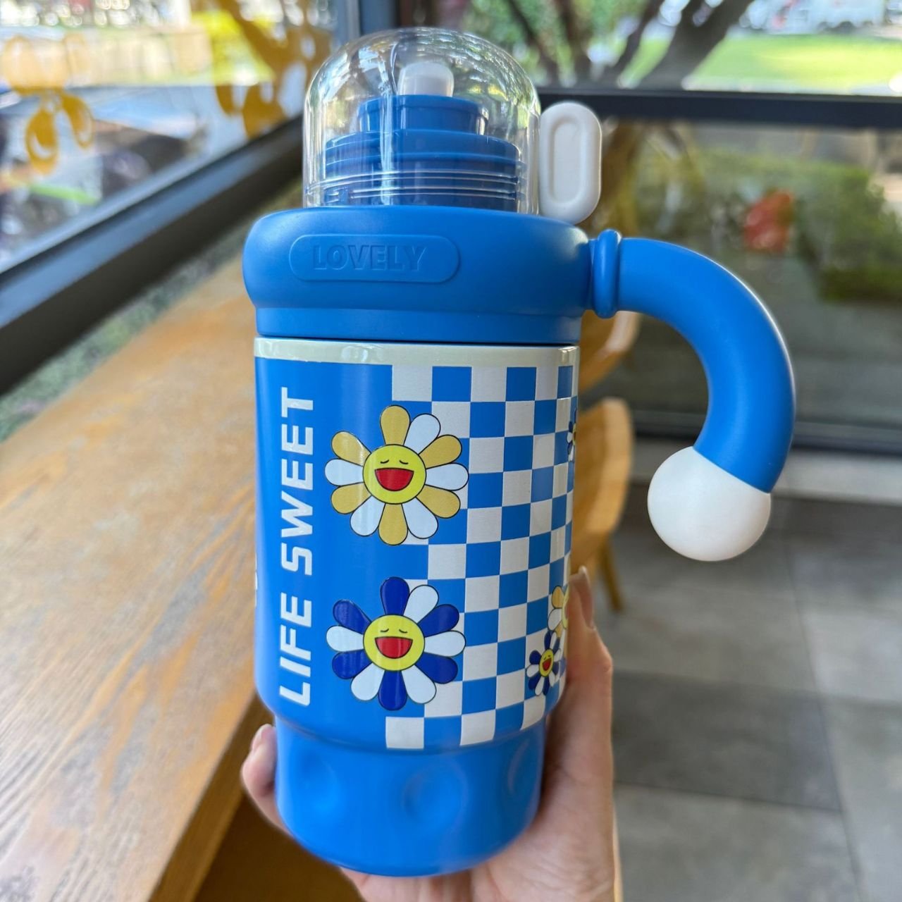 Stainless Steel Printed Tumbler with Straw | Double wall Insulation | Portable & Leakproof | 750 ML | Assorted Colors | Box Packing - Image 3