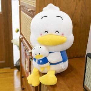 Cute Kawaii Duck Plush Toy for Kids | Washable & Huggable | Imported Skin | Soft Toy | 35 Cm | OPP Packing