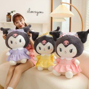 Cute Kawaii Sanrio Plush Toy for Kids | Washable & Huggable | Imported Fabric | Soft Toy | 35 Cm | Assorted Design | OPP Packing