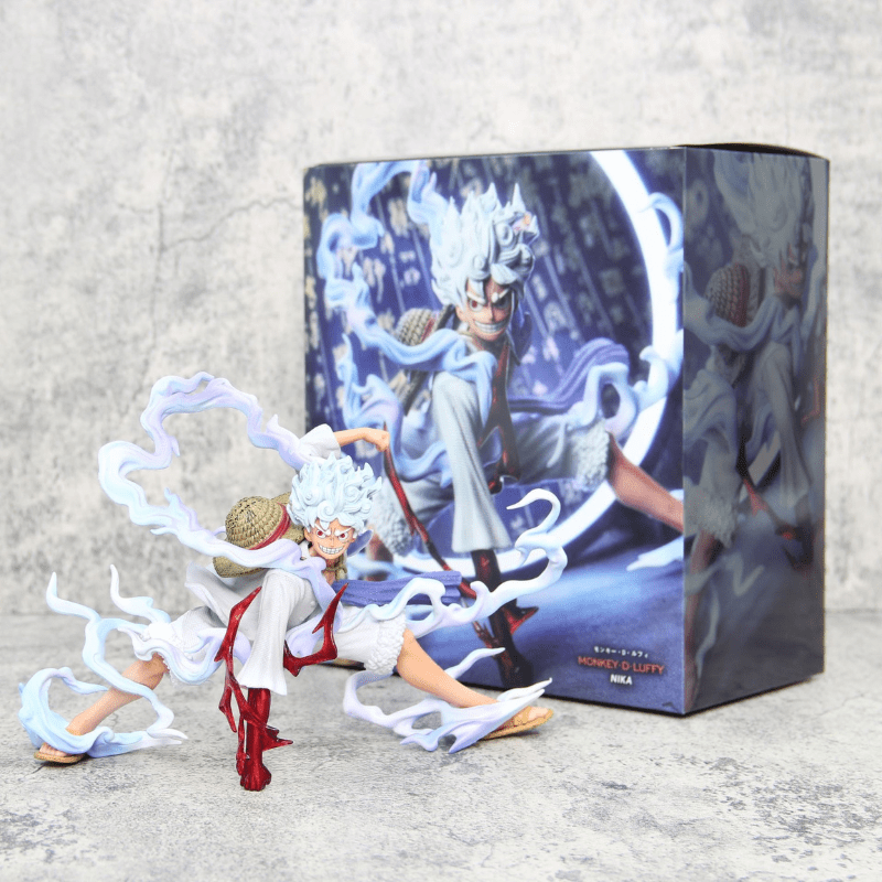 Sun God Nika Action Figure with its color box packing on whiteish background