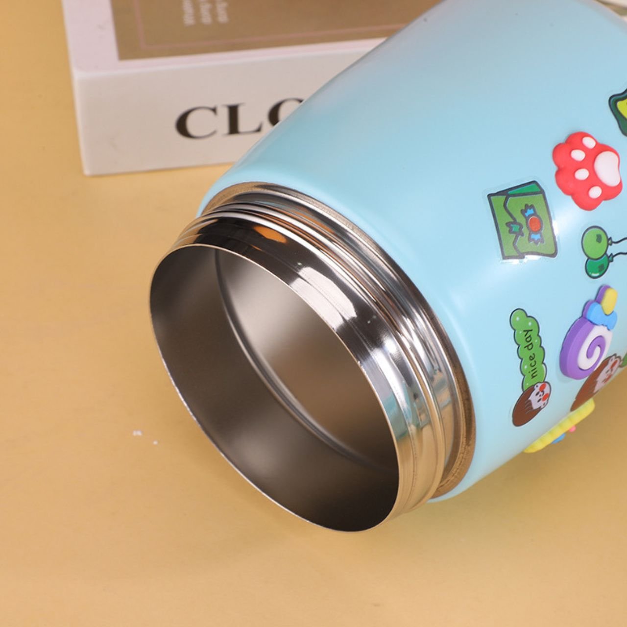 Stainless Steel Kawaii Bear Sipper for Kids with Adjustable Strap | Double Wall Insulation | Portable & Leakproof | 700 ML | Assorted Color | Box Packing - Image 5